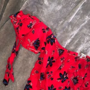 Gypsies & moondust cute off the shoulder blouse